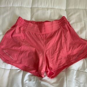 Lululemon Athletica Pink Athletic Shorts Lightweight Moisture-Wicking